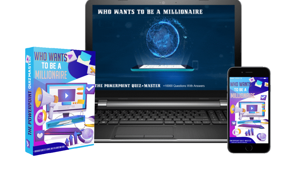 Who Wants To Be A Millionaire - The PowerPoint Quiz-Master +10000 Questions With Answers