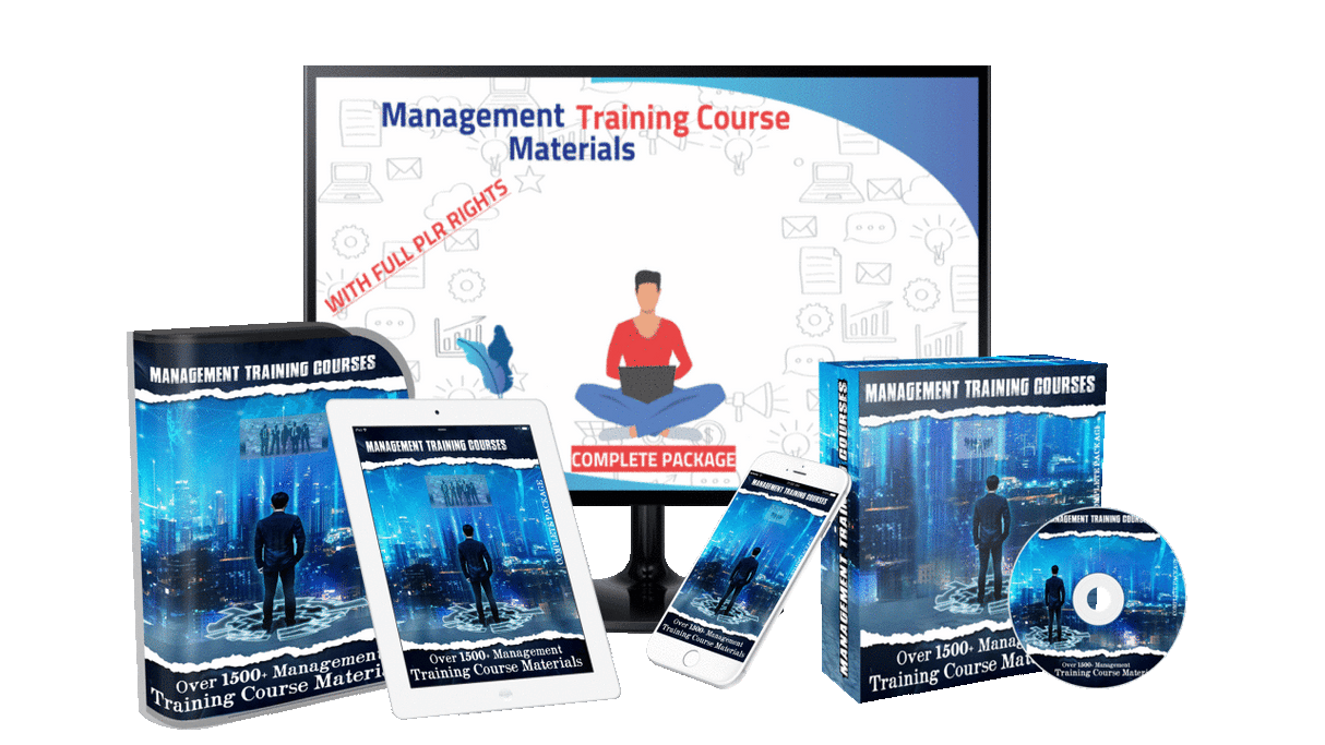 Management Training Resources  | With Full PLR Rights