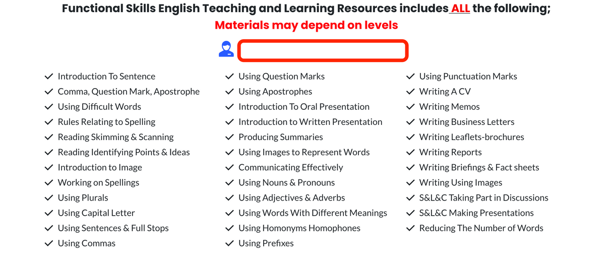 English Teaching and Learning Resources