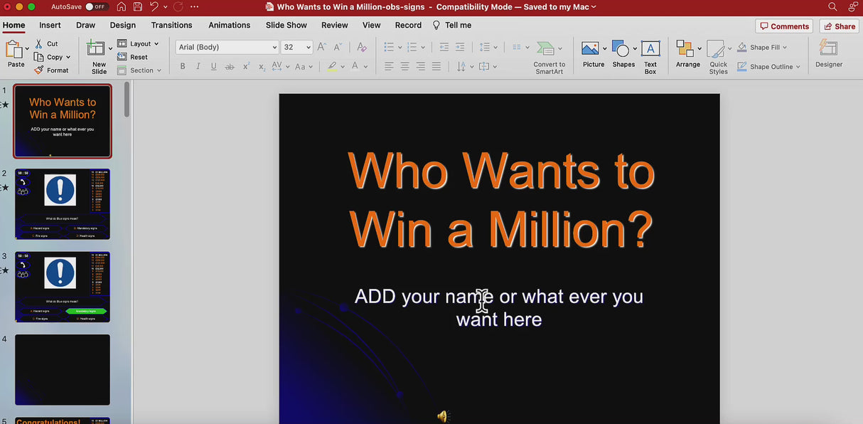 Who Wants To Be A Millionaire - The PowerPoint Quiz-Master +10000 Questions With Answers
